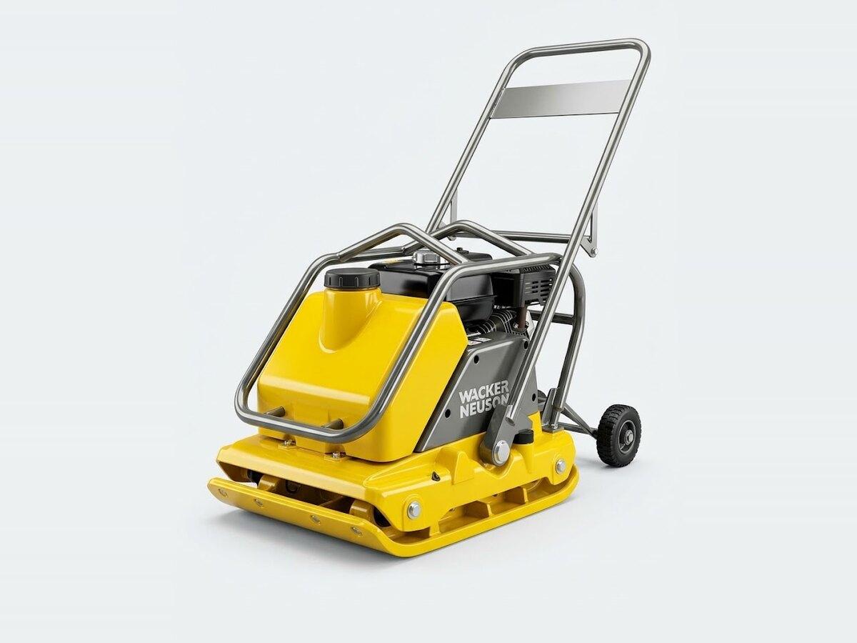 Wacker Neuson WP1550 20 in forward plate compactor with transport wheels, a warehouse pickup from our Phoenix location