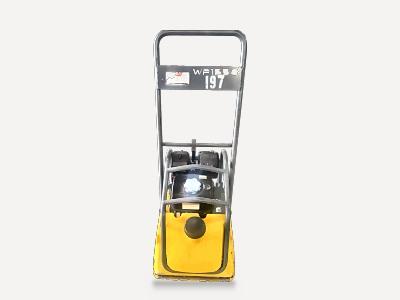 The WP1550 from above, showing the plate and the folding handle
