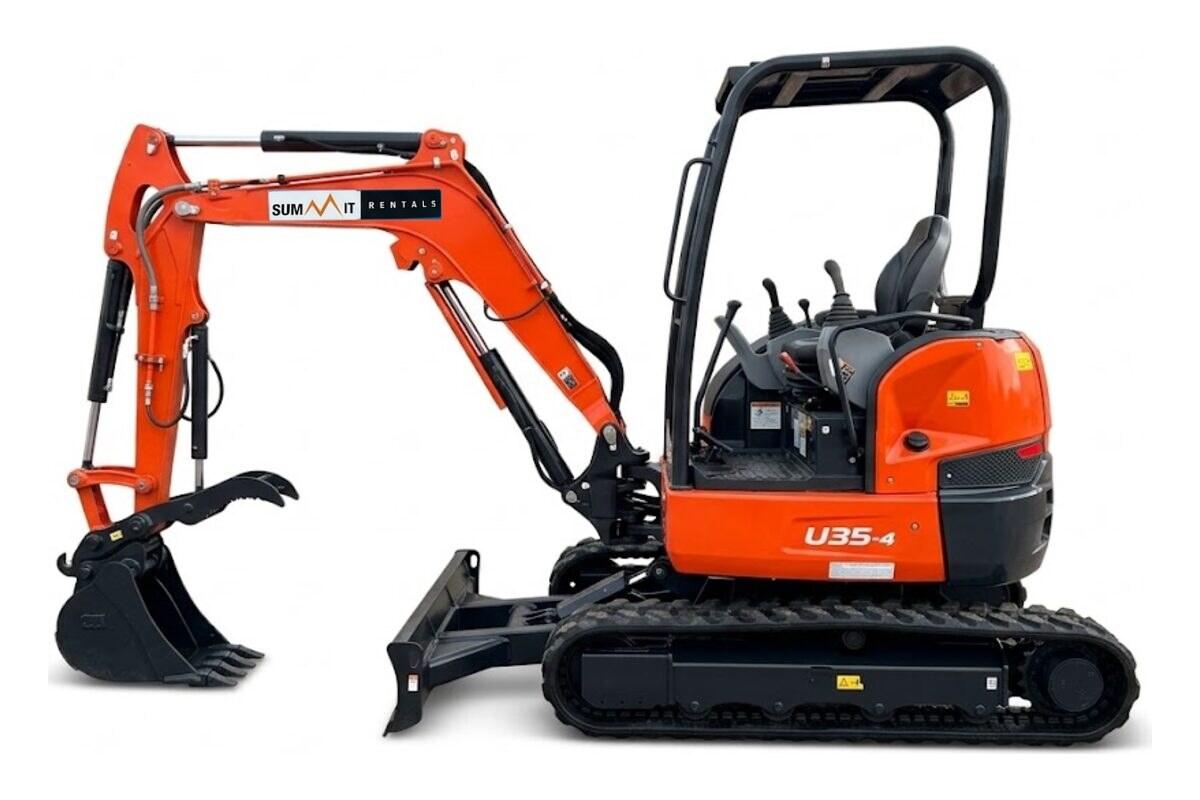 Mini excavator for rent in Phoenix, AZ for trenching and digging
