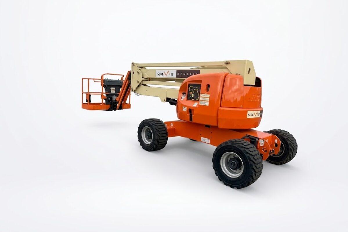 Summit Rentals JLG articulating boom lift, one of the machines on our Phoenix, AZ equipment rental rate sheet